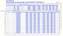 WOVJSCR25 COMB SALES-RECEIPTS JOURNAL