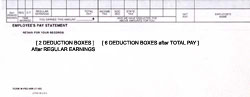 WPSO46N - STOCK PAY STATEMENT