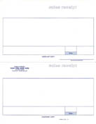 LR2722 Laser Sales Receipt