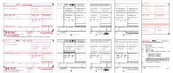 TF56502, Laser W-2 Set, 6-part Tax Forms - 25 Quantity