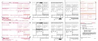 TF5655 W-2 Laser 8-Part Tax Form