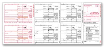 TF6102  1099 Miscellaneous Income 3-Part Laser Form