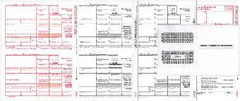 TF6103E  1099 Miscellaneous Income 4-Part Laser Form/Envelope KIt